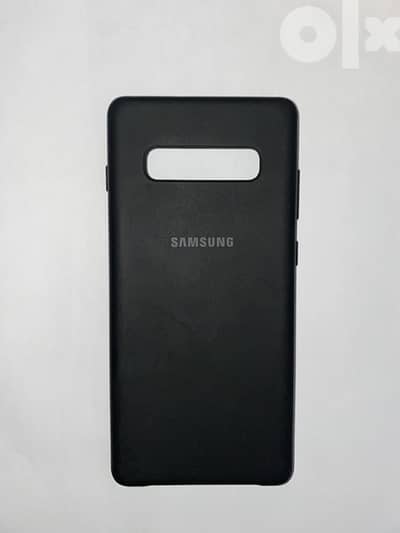 Original Samsung Silicone Cover for Samsung Galaxy S10 Plus - Black