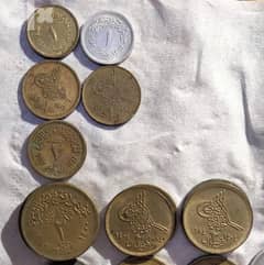 Rare old Egyptian coins عملات مصرية قديمة 0