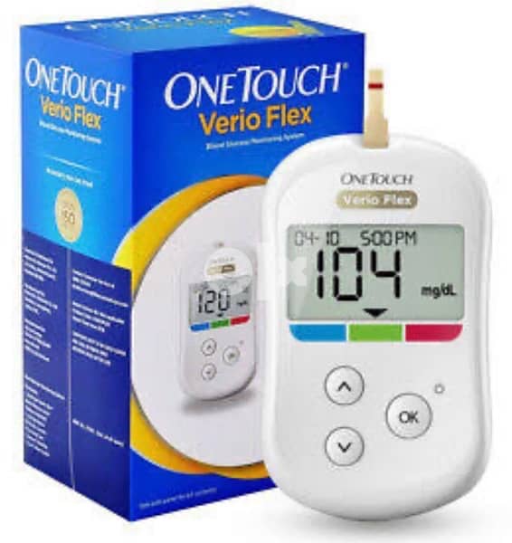 One Touch Verio Flex Blood Glucose Monitoring System 1