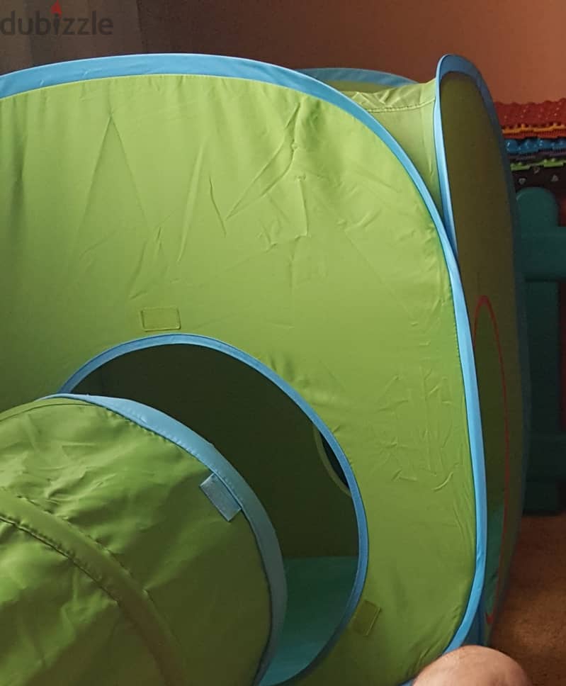 IKEA tent + tunnel خيمة أطفال, ممر، نفق لعب 1