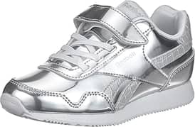 reebok shoes size 34 EU royal sneaker silver  ريبوك بناتي اطفال اصلي
