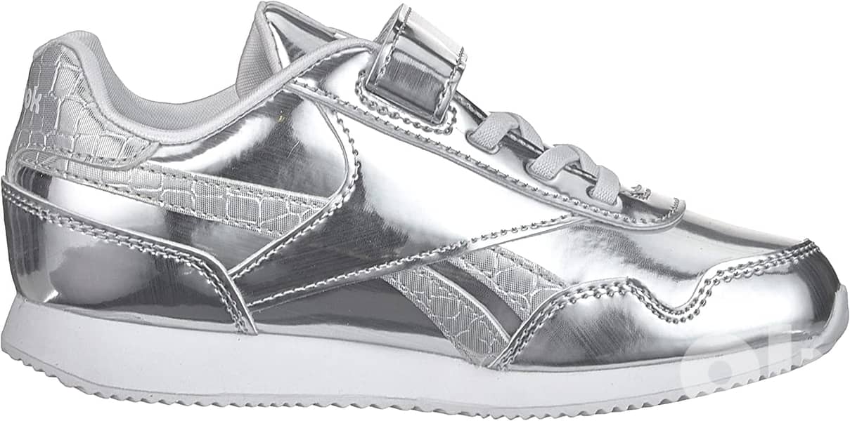 reebok shoes size 34 EU royal sneaker silver  ريبوك بناتي اطفال اصلي 3