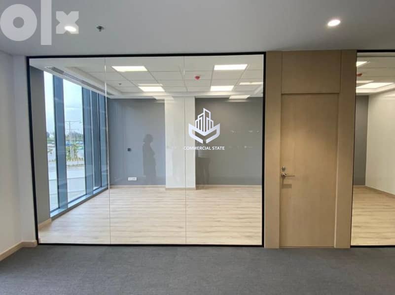 مكتب جاهز للايجار 181م في كايروفستيفال-التجمع-Office for Rent in CFC 5