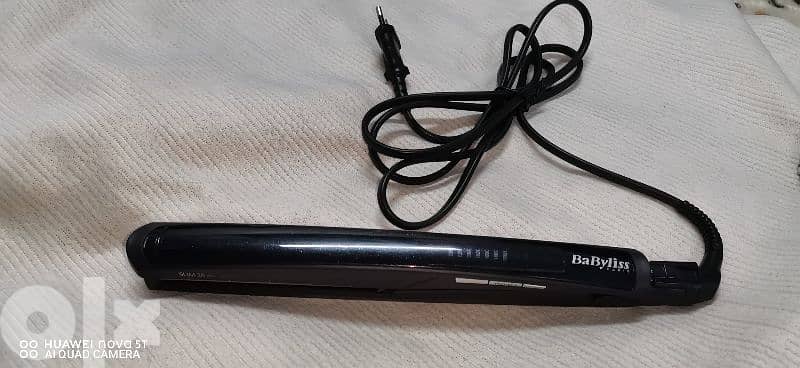 مكواة شعر ماركة Babyliss الأصلية الغنية عن التعريف موديل st327E 2