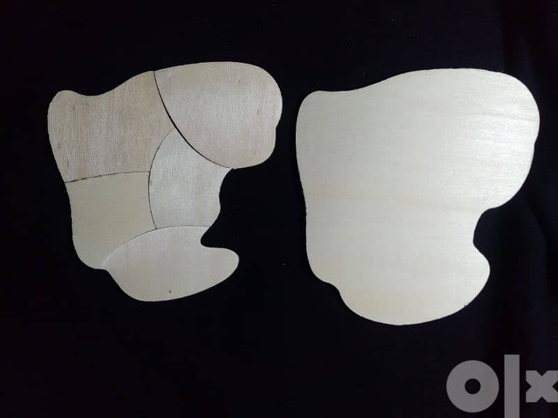 Wooden Dinosaur Puzzles   بازل للأطفال 4