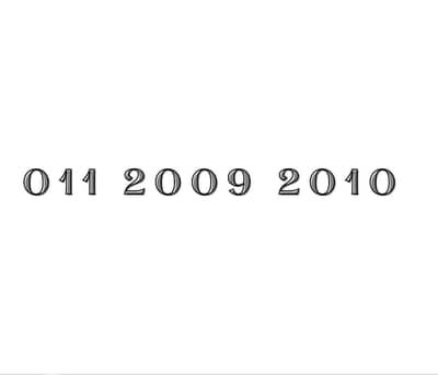 للبيع رقم مميز بجد  20092010