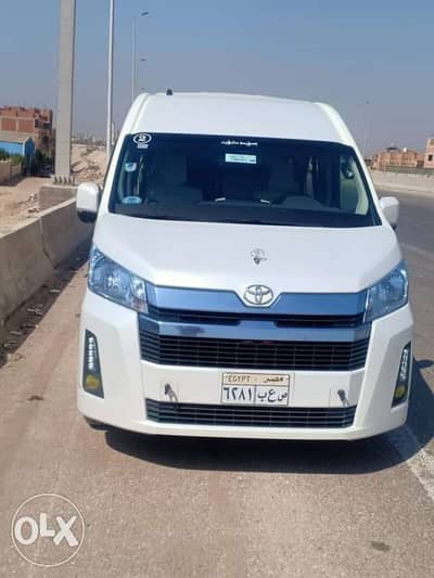 ايجار باص تويوتا هاي اس للسفر والرحلات