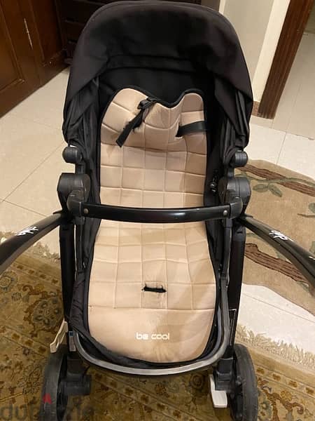 set stroller and carry cot 2