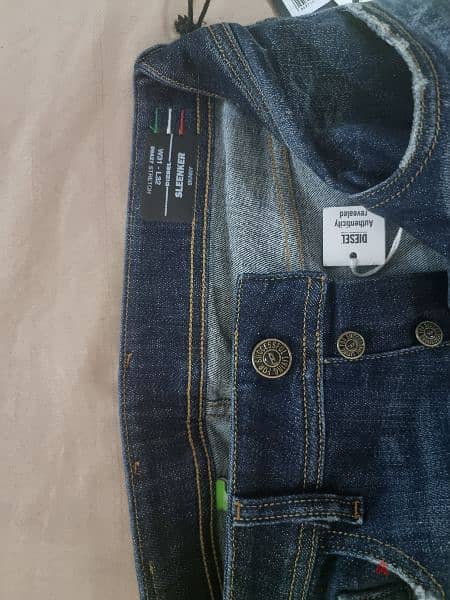 Men Original Diesel Sleenker Skinny jeans (Made in Italy )Size 31 3