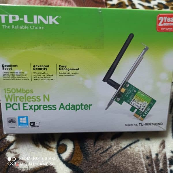 بيع كارت واى فاى TP-LINK PCI Express 1