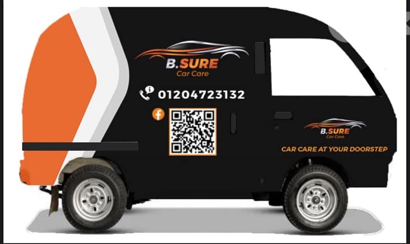 B. Sure car care and cleaning services خدمه غسيل سيارات متنقل 12