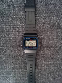 Original Casio Watch Black ساعة كاسيو أصلي