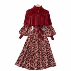 red winter drees 0