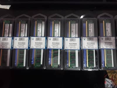 رامات الكينج ستون 8 جيجا ضمان5 سنين  DDR3 1600