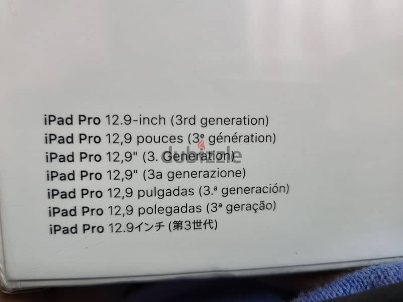 Smart keyboard folio iPad Pro 12.9 3rd 2018 جديد متبرشم 2