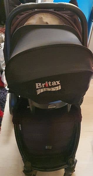 Britax complete travel system, includes stroller, carrycot & car seat 19