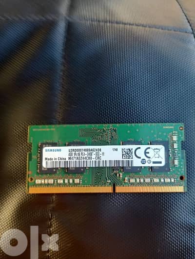 رام لابتوب ٨ جيجا سامسونج باس ٢٤٠٠ ddr4