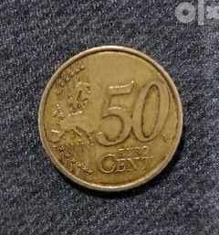 50 يورو سنت وعملات مصرية واردنيه قديمه 0