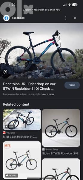 bicycle Btwin Rock rider 340 4