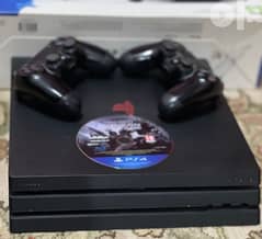 PS4 Pro 1 TB With 2 controllers 0