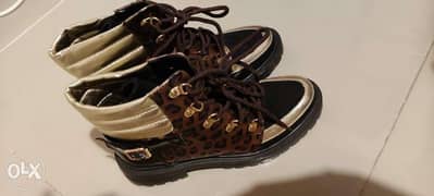 Shoes Boots black gold Size 39 0