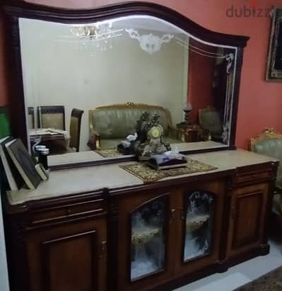 سفرة كاملة ٣ قطع خشب زان دمياطي