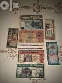 للبيع مقتنيات ورقية قديمة مصرية عملات لاعلى سعر