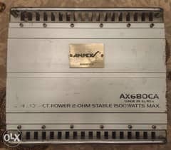 Amplifiers 1500w 0