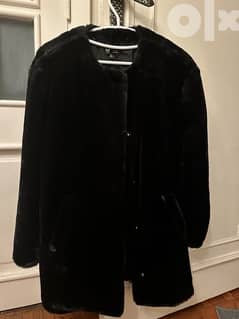 Zara faux fur jacket