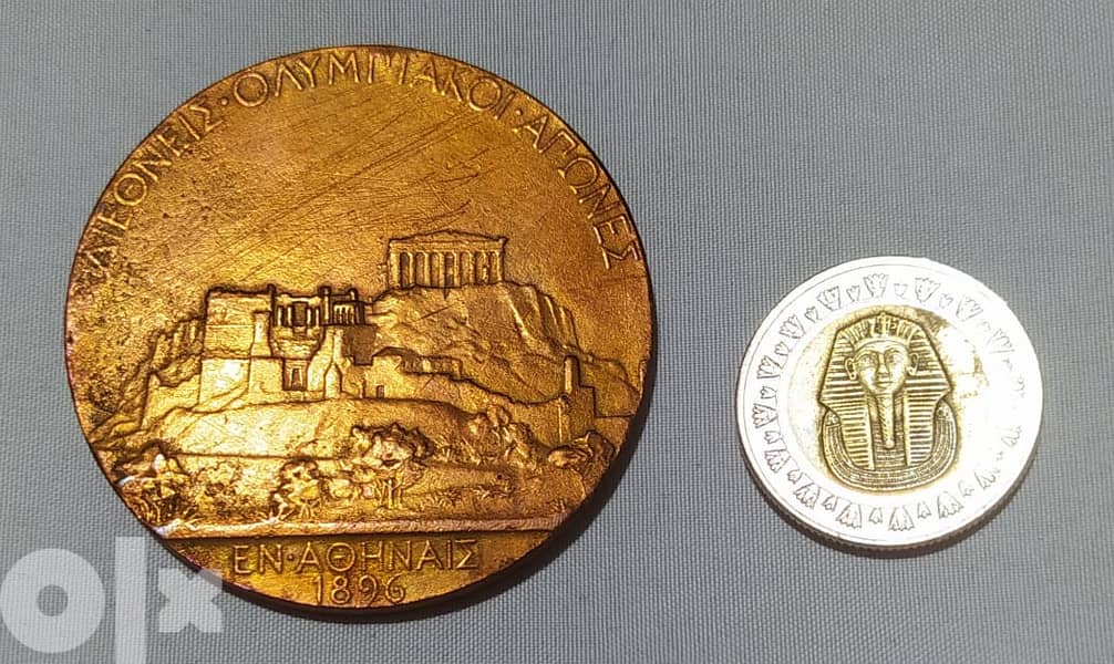 Bronze medal for the first summer olympics in athens 1896 1