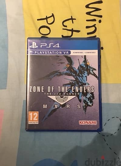 zone of the enders (ps4) cd للبيع او البدل(VR)