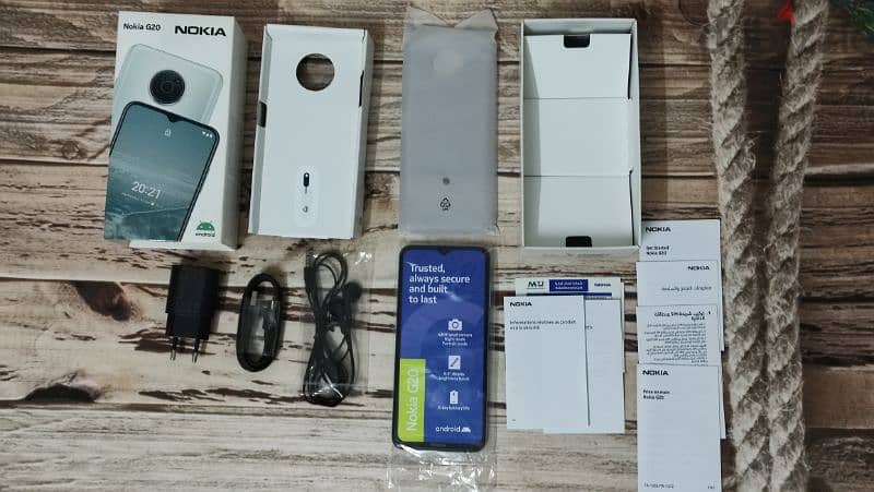 Nokia G20 - Ram 4 / 128 Storage/ NFC / from KSA 2