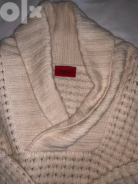 Hugo Boss Wool Jumper Fits Well For Size XL In Excellent Condition 3