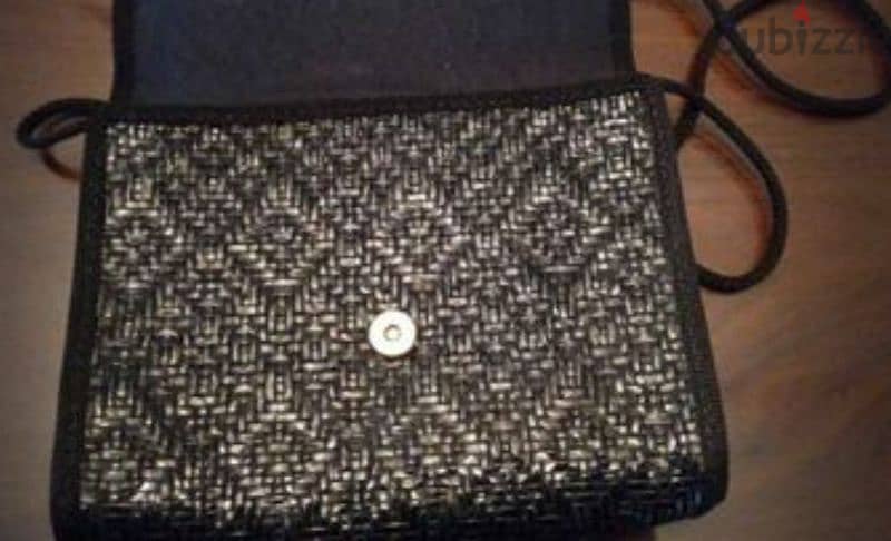 Small Hand Bag Black Made in Italy شنطة صغيرة لون اسود ايطالى 1