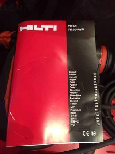 HILTI Combihammer  TE 30-AVR 230 V Case