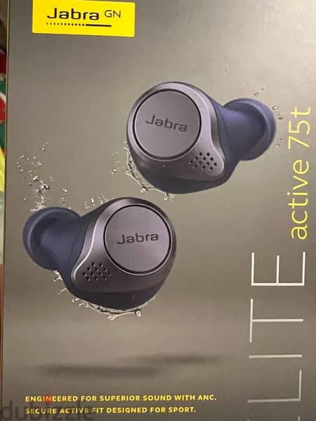 (new) Jabra Elite Active 75t earbuds 1