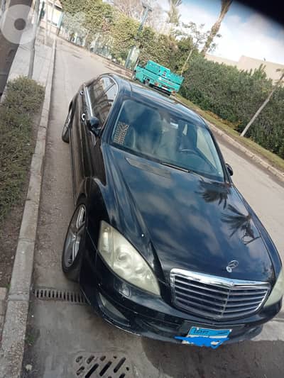 لهواة الفخامة سيارة مرسيدس S500 AMG موديل 2007 فابريكا بالكامل