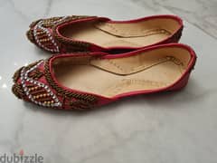 Indian traditional shoes/حذاء هندي تقليدى/جزمه 0