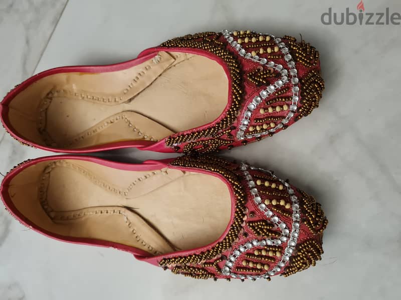 Indian traditional shoes/حذاء هندي تقليدى/جزمه 1