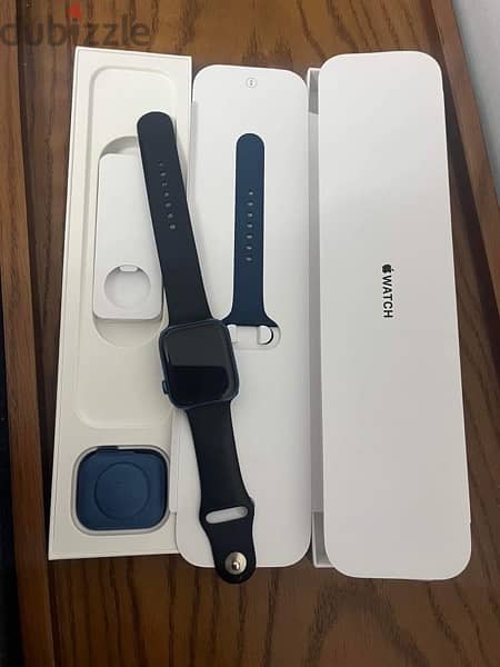 Apple watch 7 - 45 ml  - with box and all contents -  100% battery  - 6