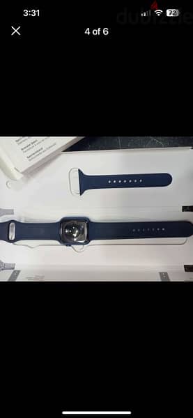 Apple watch 7 - 45 ml  - with box and all contents -  100% battery  - 14