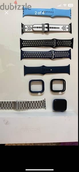 Apple watch 7 - 45 ml  - with box and all contents -  100% battery  - 16