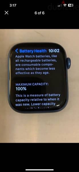 Apple watch 7 - 45 ml  - with box and all contents -  100% battery  - 17