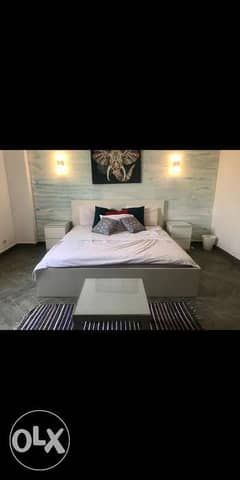 Two bedrooms big furnished flat 0
