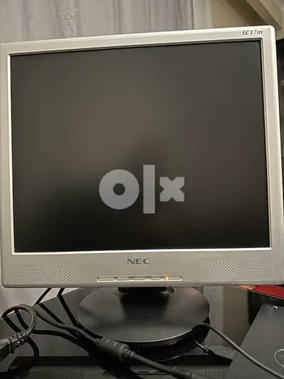 NEC 17 Monitor with Speakersشاشة ناشيونال اصلي