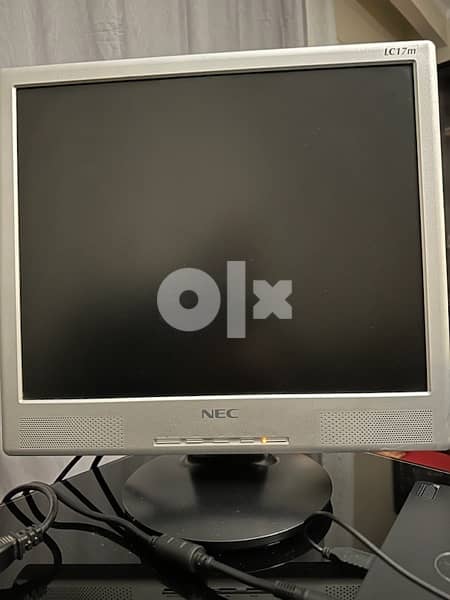 NEC 17 Monitor with Speakersشاشة ناشيونال اصلي 0