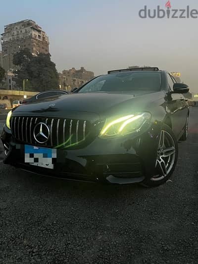 ايجار مرسيدس E300 الشكل الجديد