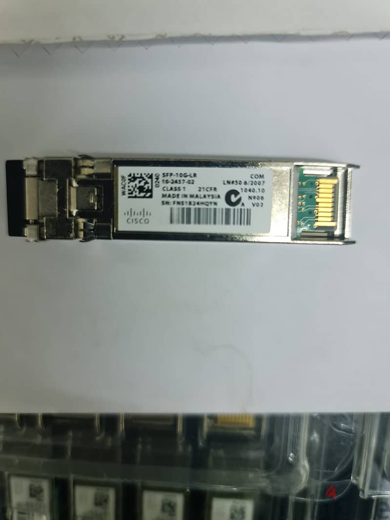 Cisco SFP-10G-LR & Cisco SFP-10G-SR  السعر فى التليفون فقط 4