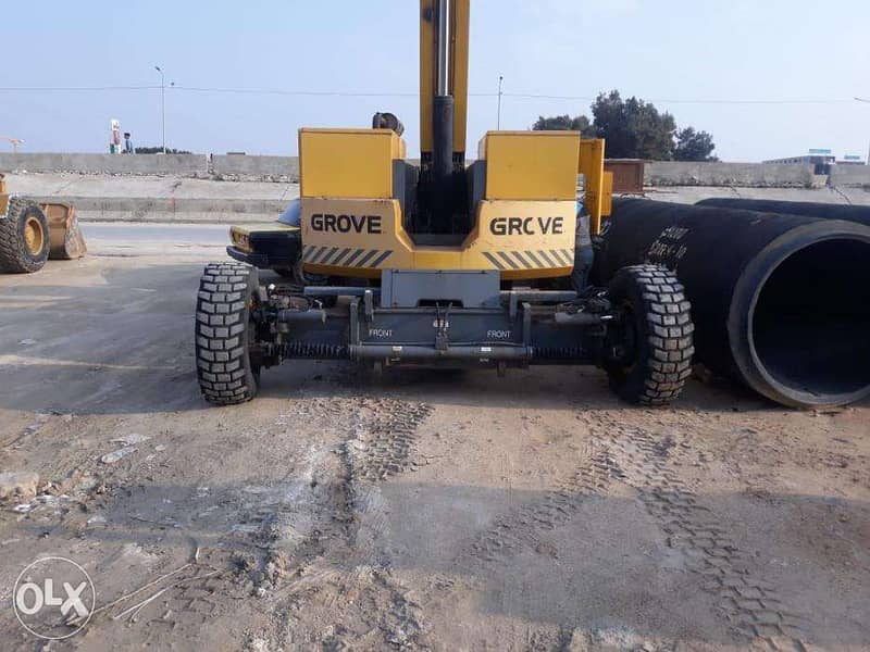 Grove A125J مان ليفت 42متر 1