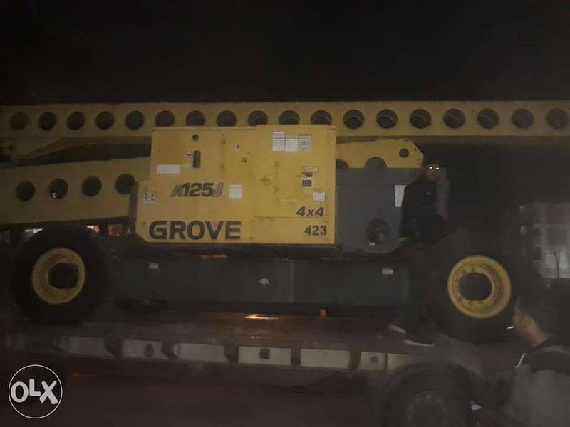 Grove A125J مان ليفت 42متر 4